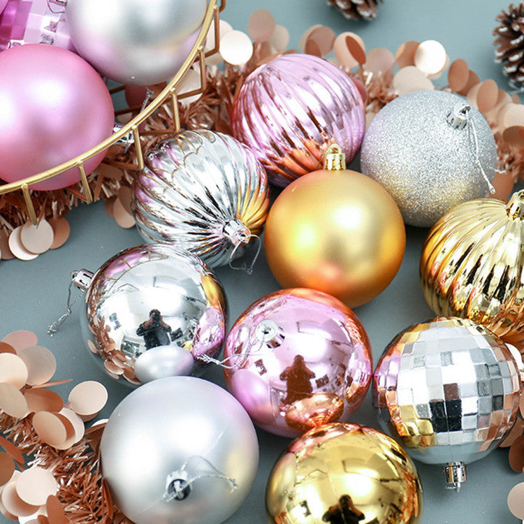 Weihnachtskugeln set 34Stk. zum Aufhängen Vers. Farben DamnLuxe