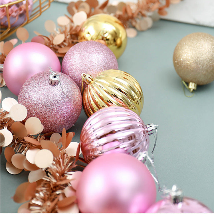 Weihnachtskugeln set 34Stk. zum Aufhängen Vers. Farben DamnLuxe