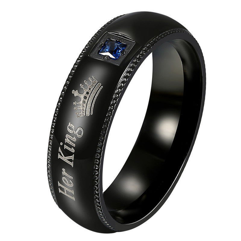 Kronen Ringe für Paare DamnLuxe