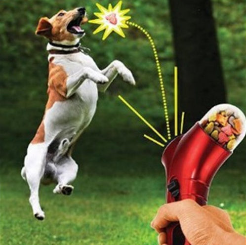 Tierfutter-Katapult-Futterspender, lustiges Hundespielzeug DamnLuxe