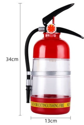 2L Kreativer Weingetränkespender Feuerlöscher Ausgießer Party Bier Wasserspender Bierfässer Getränke Schnaps Bar Zubehör Küchenhelfer DamnLuxe