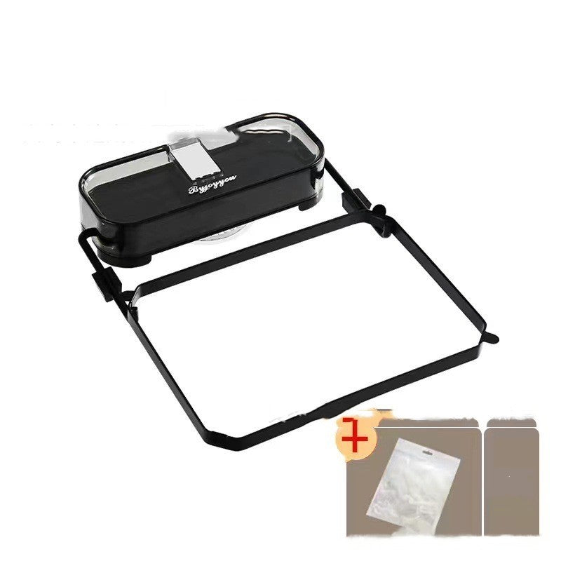 Küchenspüle Filter Rack Saugnapf Einweg Reste Reste Filter Tasche Küche Müll Abfluss Rack Spüle Sieb Küche Gadgets DamnLuxe