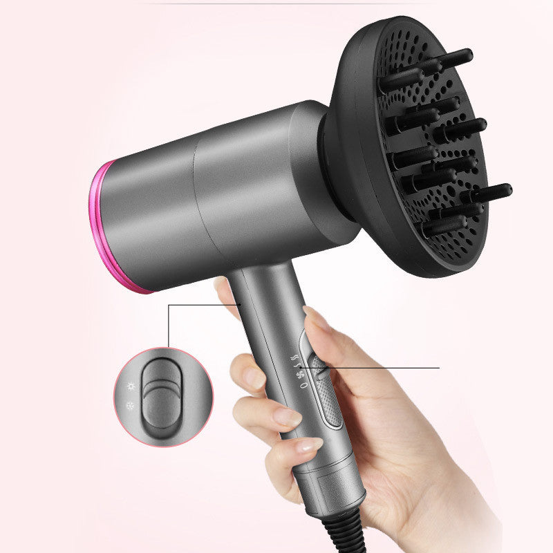 Haartrockner 1400 W 110 V 220 V Haartrockner Haarföhn Schneller, glatter Heißluftstyler 3 Wärmeeinstellungen 2 Geschwindigkeitseinstellungen DamnLuxe