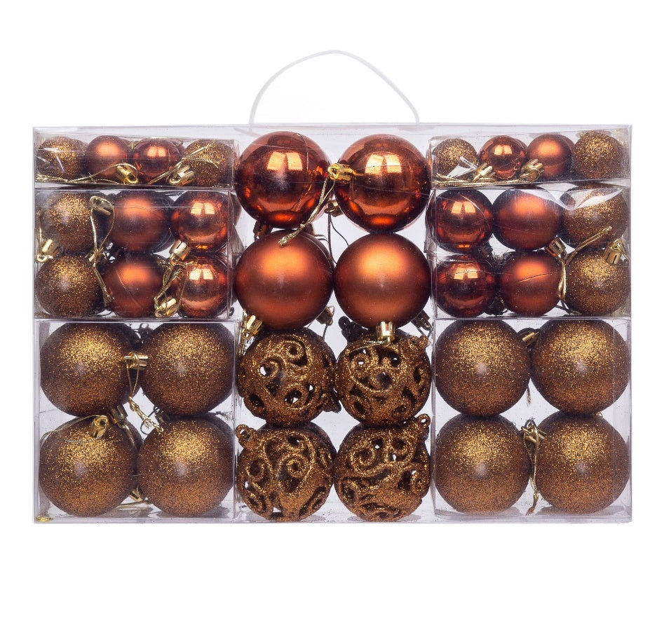 Weihnachtskugel Dekorarions set Verschieden Farben DamnLuxe