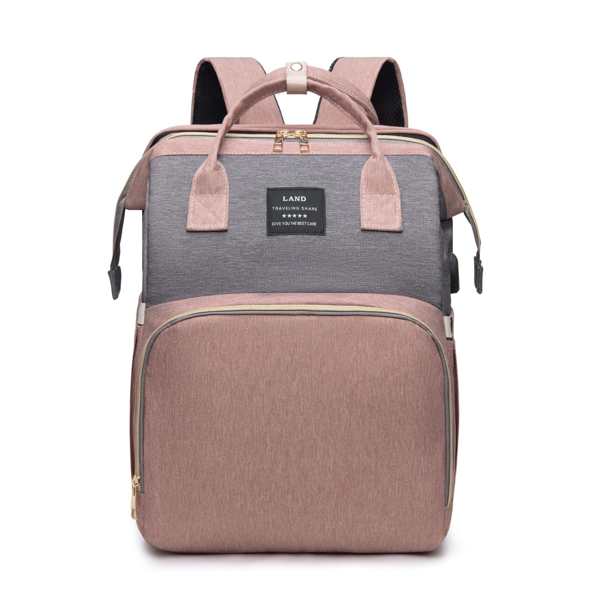 Wickeltasche, Mutter's Rücksack für Babys, Krippe Rucksack, Große, Kapazität Heraus Milch Isolierte Tasche DamnLuxe