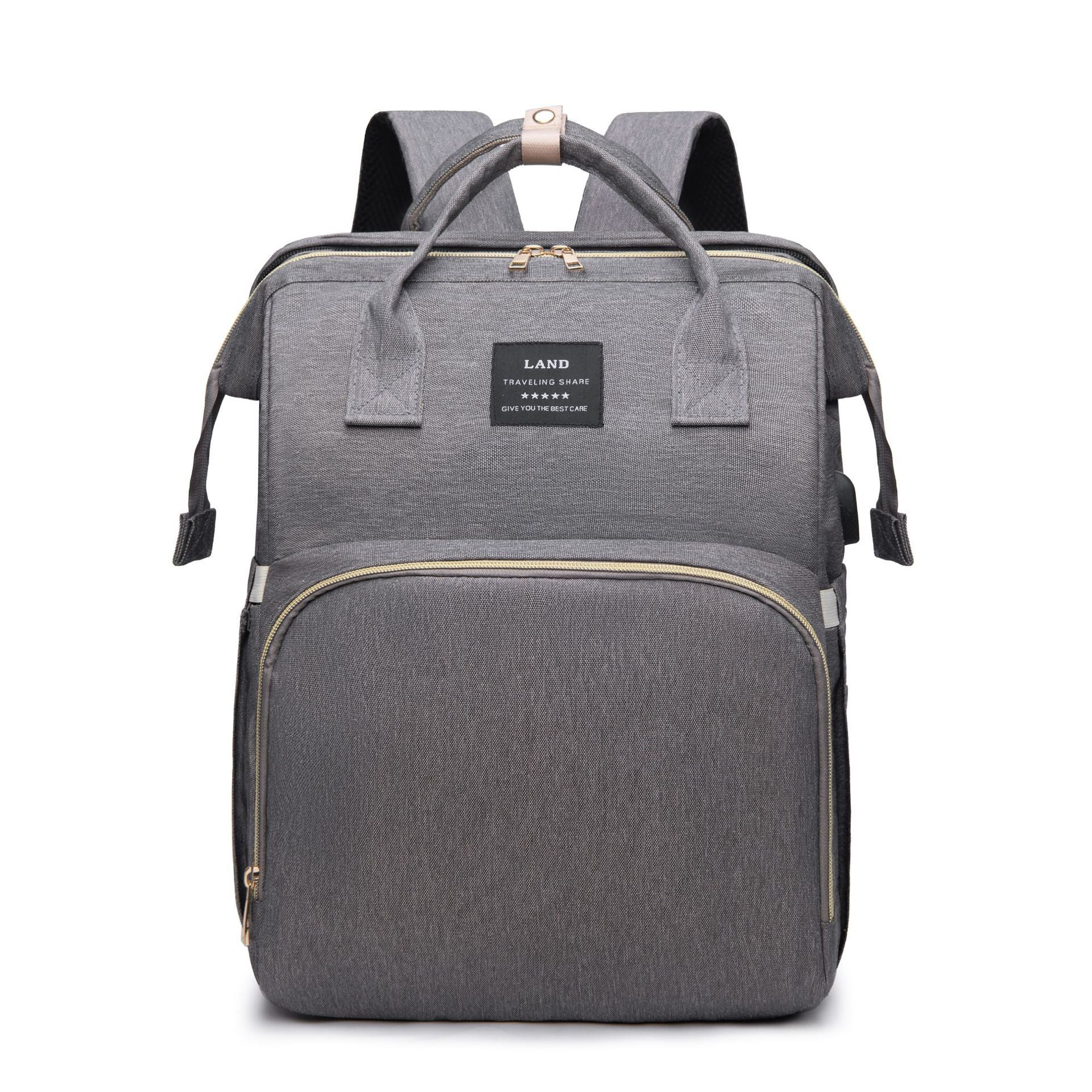Wickeltasche, Mutter's Rücksack für Babys, Krippe Rucksack, Große, Kapazität Heraus Milch Isolierte Tasche DamnLuxe