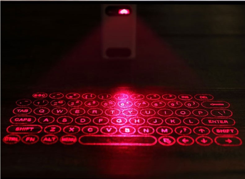 LEING FST Virtuelle Lasertastatur Bluetooth Wireless Projektor Telefontastatur Für Computer Pad Laptop Mit Mausfunktion DamnLuxe