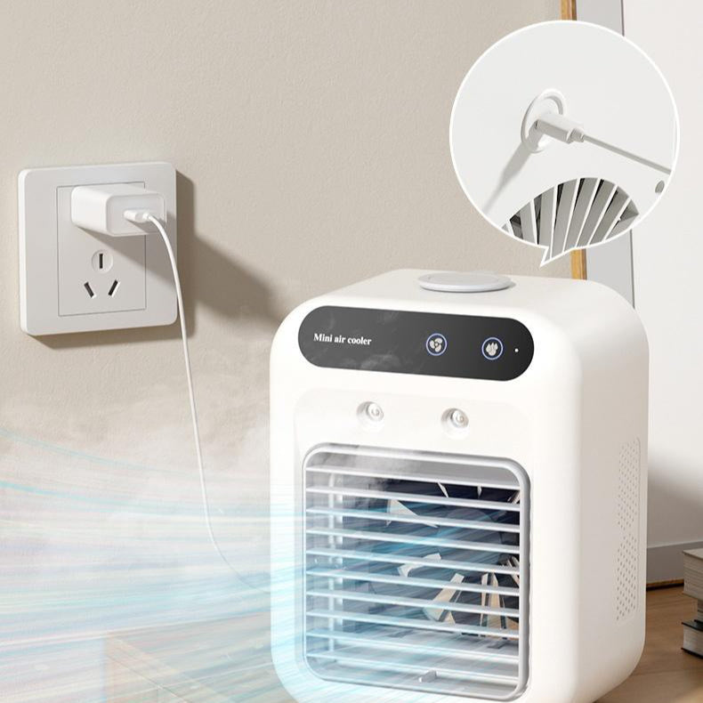 Klimaanlage Luftkühler Lüfter Wasserkühlung Lüfter Klimaanlage Für Zimmer Büro Tragbare Klimaanlage Autos DamnLuxe