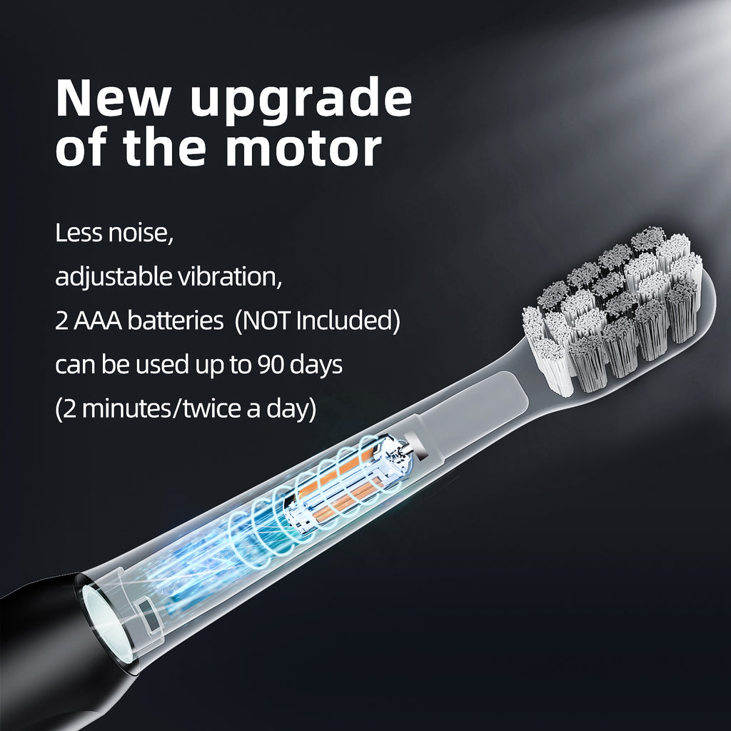 Elektrische Zahnbürste Lang Anhaltende Batterie und Dauer null