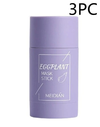 Reinigende Grüntee-Maske, Tonstift, Ölkontrolle, Anti-Akne, aufhellende Algenmaske, Hautpflege DamnLuxe