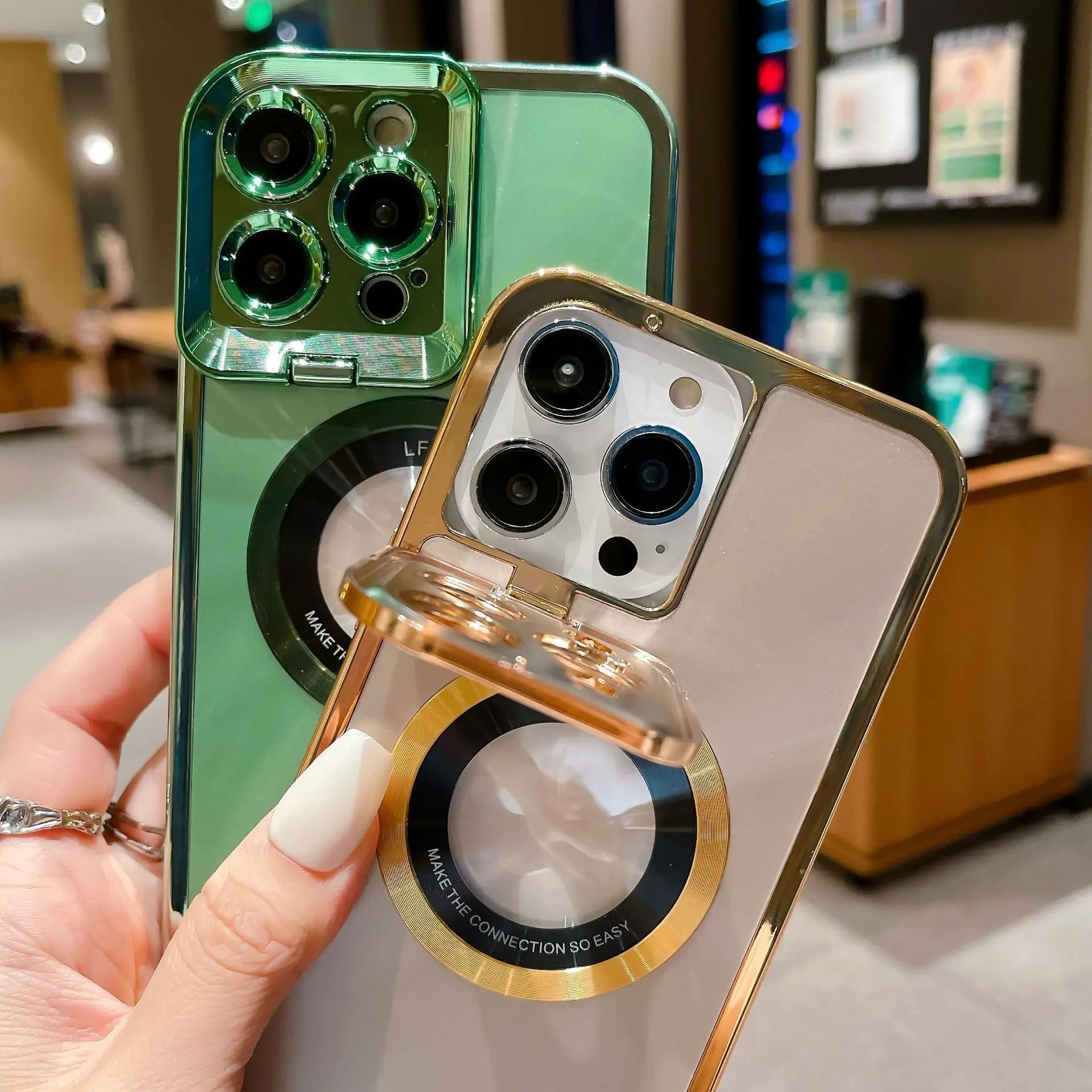 Elektronische Luxus Hülle für Iphone Versch. DamnLuxe