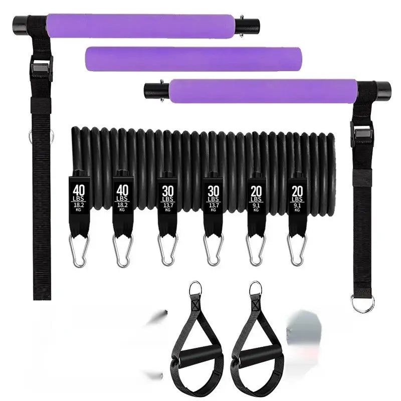 Yoga Fitness Rod Stretching Verbesserte weibliche Seildehnung DamnLuxe