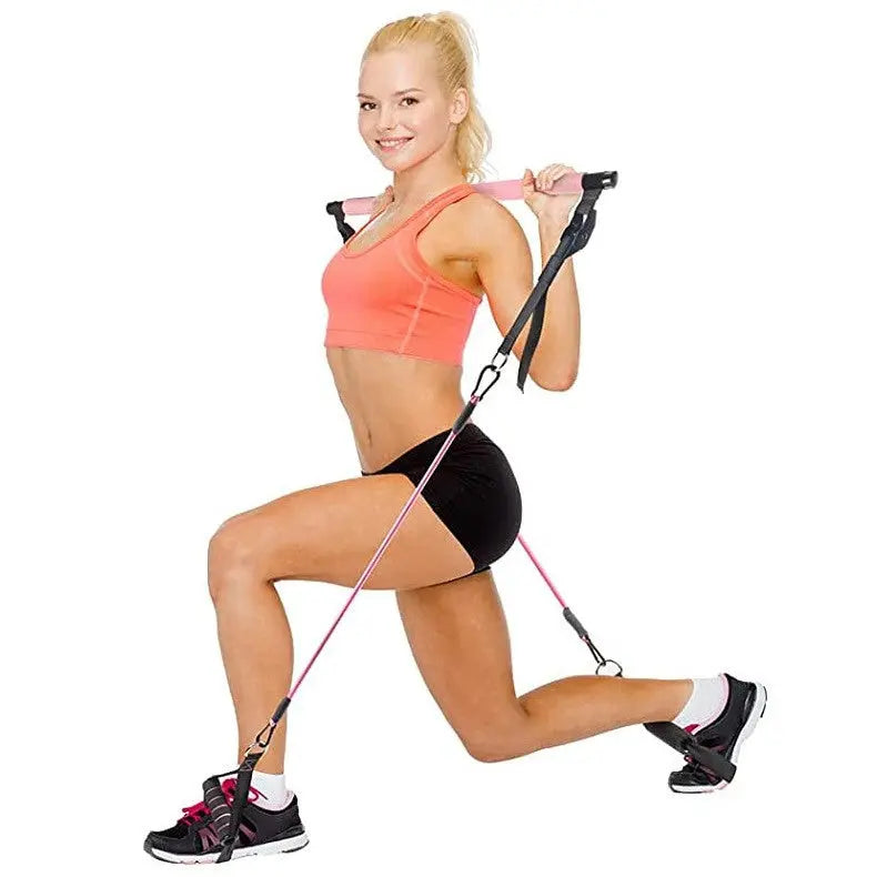 Yoga Fitness Rod Stretching Verbesserte weibliche Seildehnung DamnLuxe